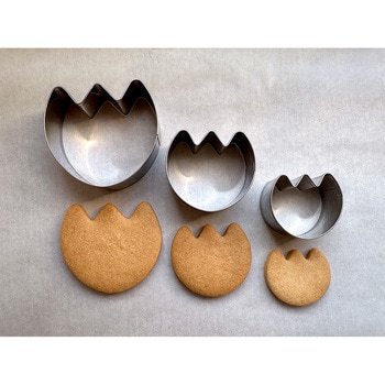 クッキー型 チューリップ 3個セット cotta