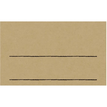 手書きPOP用カード名刺サイズ クラフト (10枚入) cotta