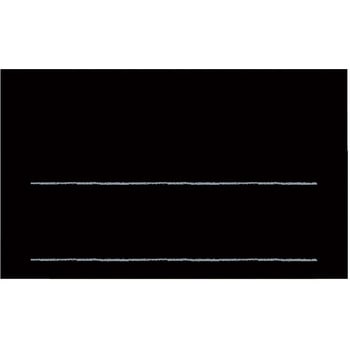 手書きPOP用カード名刺サイズ ブラック (10枚入) cotta