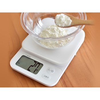デジタルスケール ブランジェ ホワイト 3kg cotta