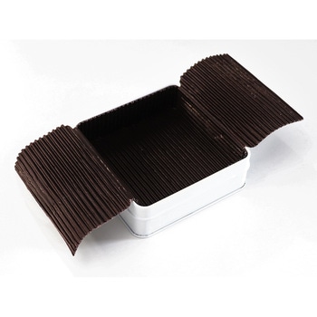 cotta Candy缶スクエア専用グラシン紙 ブラウン cotta