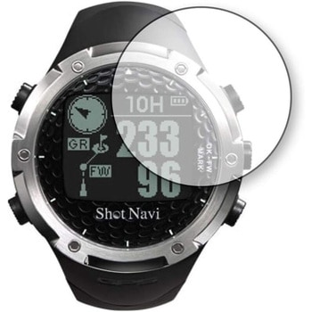 液晶保護フィルム Shot Navi W1-FW / W1-GL / W1-AS ★36.8mm★高硬度9H メディアフューチャー