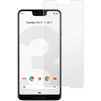 液晶保護フィルム ★Google Pixel3 XL高硬度9H ブルーライトカット メディアフューチャー