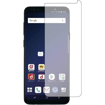 液晶保護フィルム Samsung Galaxy S9+ 前面のみ高硬度9H ブルーライトカット メディアカバーマーケット