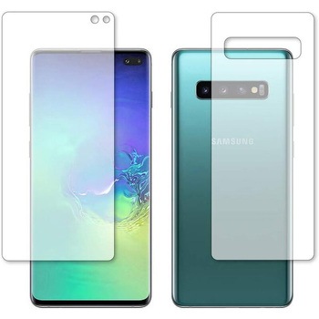 液晶保護フィルム Samsung Galaxy S10+ 両面セット高硬度9H ブルーライトカット メディアカバーマーケット