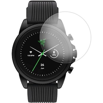 液晶保護フィルム レイザー X FOSSIL GEN 6SMARTWATCH高硬度9H ブルーライトカット - メディアカバーマーケット