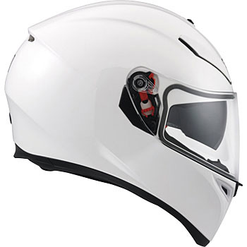 ヘルメット K-3 SV ホワイトメタリック 1個 AGV 【通販モノタロウ】