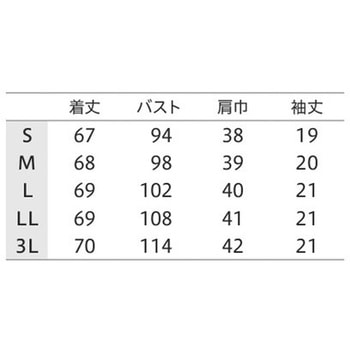 スクラブ レディス 半袖 住商モンブラン