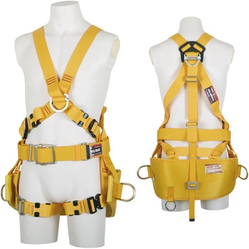 傾斜面作業用ハーネス(一体型) ツヨロン(藤井電工)