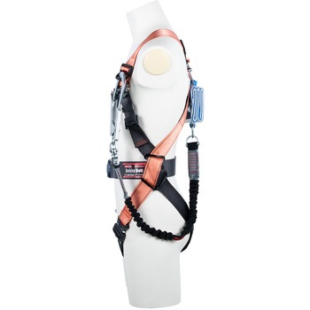 フルハーネス”コアハーネス”(伸縮性ランヤード1本タイプ) ツヨロン(藤井電工)