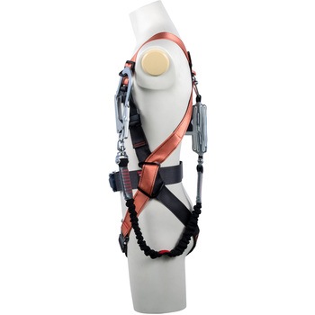 フルハーネス”コアハーネス”(伸縮性ランヤード1本タイプ) ツヨロン(藤井電工)