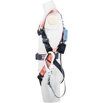 フルハーネス”コアハーネス”(ワン・ハンド巻取式ランヤード1本タイプ) ツヨロン(藤井電工)