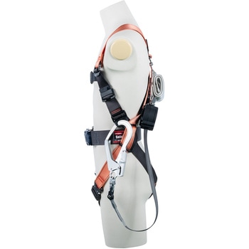 フルハーネス”コアハーネス”(ワン・ハンド巻取式ランヤード1本タイプ) ツヨロン(藤井電工)