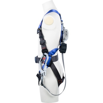 フルハーネス”コアハーネス”(ワン・ハンド巻取式ランヤード1本タイプ) ツヨロン(藤井電工)