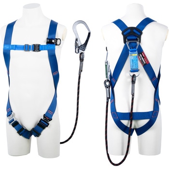 フルハーネス”ライトハーネス”(Gブレードランヤード) ツヨロン(藤井電工)