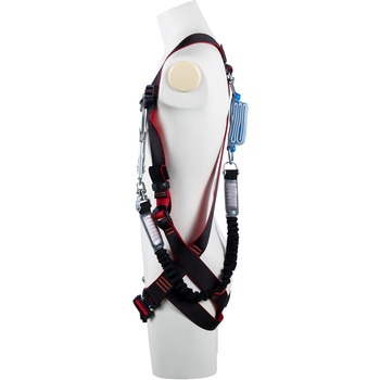 フルハーネス”レヴォハーネス”(伸縮性ランヤード1本タイプ) ツヨロン(藤井電工)