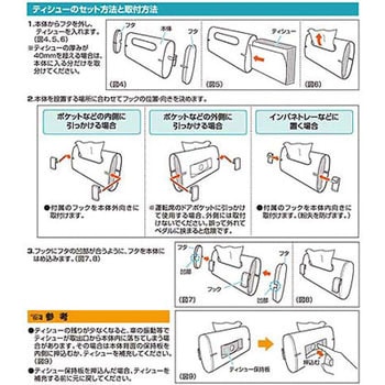 ティッシュケーススリム カーメイト