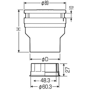 VVD-4050A 通気スイスイ(40・50兼用サイズ) 1個 未来工業 【通販