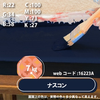 油性シリコン遮熱屋根用 油性屋根用塗料 (つやあり) カンペハピオ