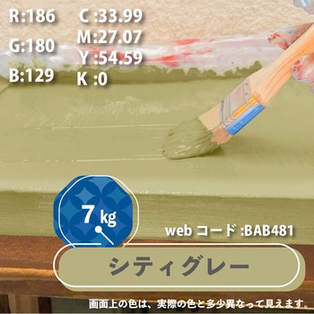 水性シリコン遮熱屋根用 水性屋根用塗料 (つやあり) カンペハピオ