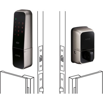 暗証番号式玄関錠 edロックConnect-1 アルファ