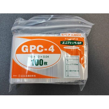 GPC-4 ユニパックGP 1パック(100枚) セイニチ(生産日本社) 【通販