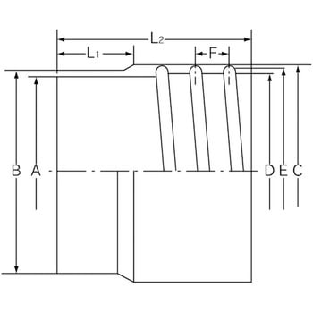 ループAD-2用カフス クラレプラスチックス