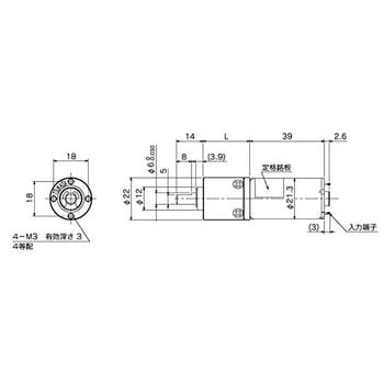 DC ギヤドモータ   TG- 201 B-FU タイプ - ツカサ電工