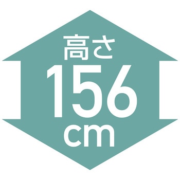 軽量用ワイヤーラック 奥行35cm キャスター付き ブラック 高さ156cm 4段 ストア・エキスプレス