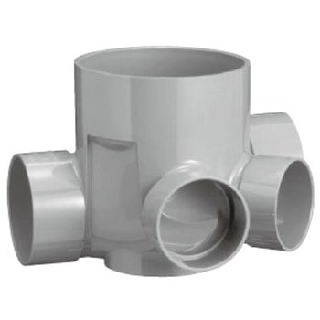 ビニマス M 125-200 45度・90度合流段差付(YWS) 前澤化成工業