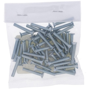 (+)皿頭小ねじ (鉄/ユニクロめっき)(小袋) OHSATO(大里)