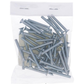 (+)皿頭小ねじ (鉄/ユニクロめっき)(小袋) OHSATO(大里)