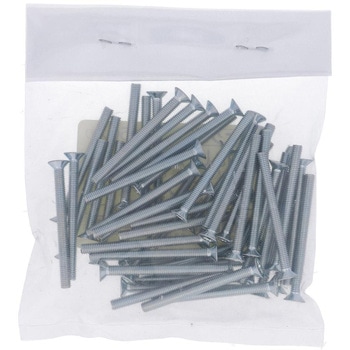 (+)皿頭小ねじ (鉄/ユニクロめっき)(小袋) OHSATO(大里)