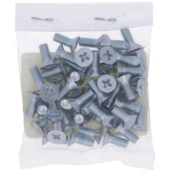 (+)皿頭小ねじ (鉄/ユニクロめっき)(小袋) OHSATO(大里)