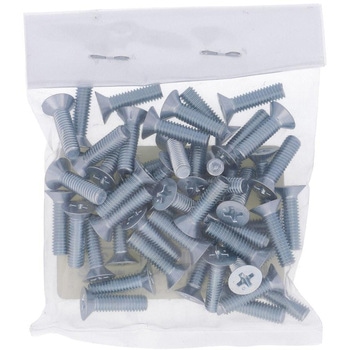 (+)皿頭小ねじ (鉄/ユニクロめっき)(小袋) OHSATO(大里)