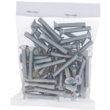 (+)皿頭小ねじ (鉄/ユニクロめっき)(小袋) OHSATO(大里)