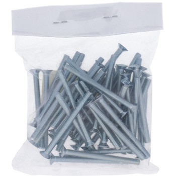 (+)皿頭小ねじ (鉄/ユニクロめっき)(小袋) OHSATO(大里)