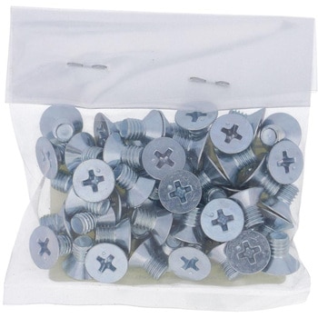 (+)皿頭小ねじ (鉄/ユニクロめっき)(小袋) OHSATO(大里)