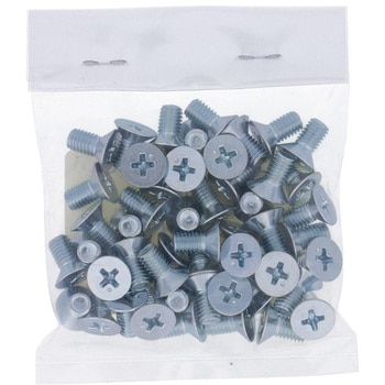 (+)皿頭小ねじ (鉄/ユニクロめっき)(小袋) OHSATO(大里)