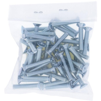 (+)皿頭小ねじ (鉄/ユニクロめっき)(小袋) OHSATO(大里)