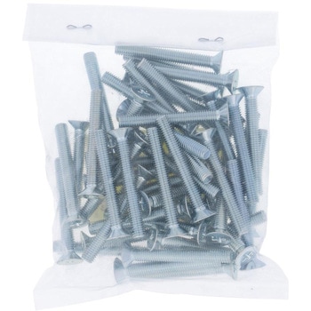 (+)皿頭小ねじ (鉄/ユニクロめっき)(小袋) OHSATO(大里)