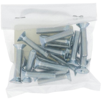 (+)皿頭小ねじ (鉄/ユニクロめっき)(小袋) OHSATO(大里)