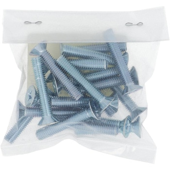 (+)皿頭小ねじ (鉄/ユニクロめっき)(小袋) OHSATO(大里)