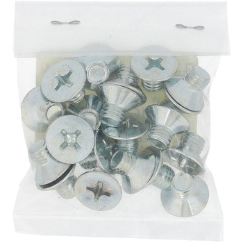 (+)皿頭小ねじ (鉄/ユニクロめっき)(小袋) OHSATO(大里)