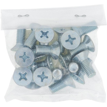 (+)皿頭小ねじ (鉄/ユニクロめっき)(小袋) OHSATO(大里)