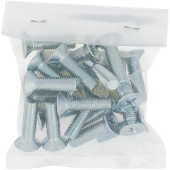 (+)皿頭小ねじ (鉄/ユニクロめっき)(小袋) OHSATO(大里)