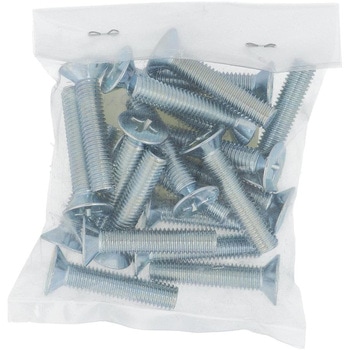 (+)皿頭小ねじ (鉄/ユニクロめっき)(小袋) OHSATO(大里)