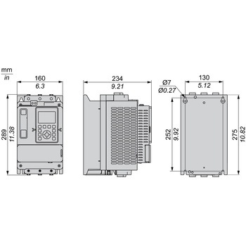 シュナイダーエレクトリック(Schneider Electric) Altistart ATS430シリーズ ソフトスターター 110A AC208-600V 制御電圧AC110-230V シュナイダーエレクトリック