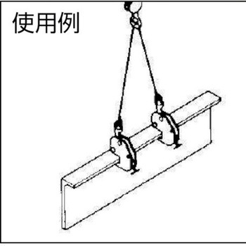 HV-G型 竪吊・横吊兼用クランプ 三木ネツレン