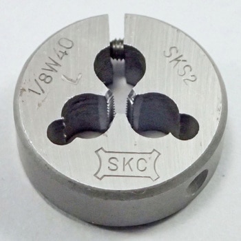 ダイス ウイット並目ねじ SKS材 左 SKC